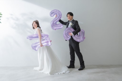 お持ち込みの風船で