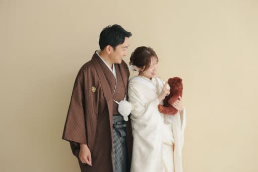 クマさんのぬいぐるみ