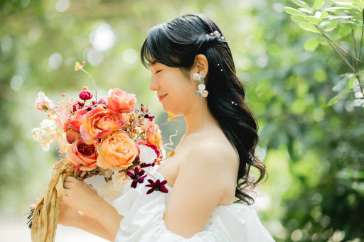 ご新婦様のソロショット！