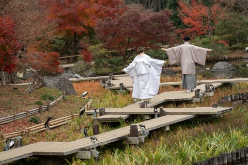 お茶目なショットも
