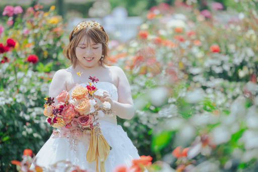 新婦さんソロショット