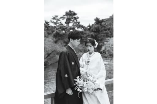 ブーケも一緒に