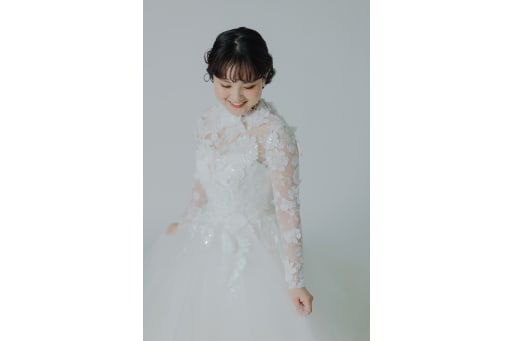  新婦様のソロカット