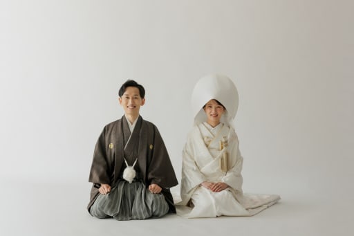 正座のお写真も！