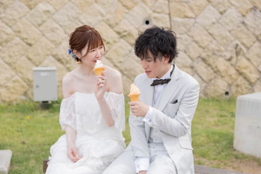 アイスも食べちゃいました！