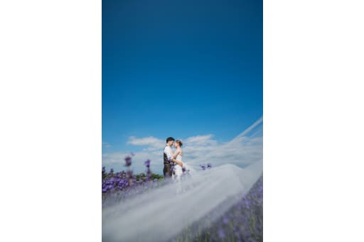 チュールを使って