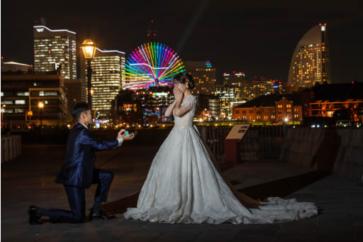 プロポーズ写真！決めてね！