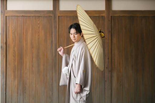 ご新郎様のソロショット