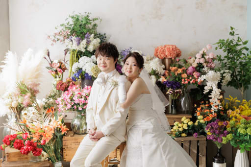 新婦様からくっついて