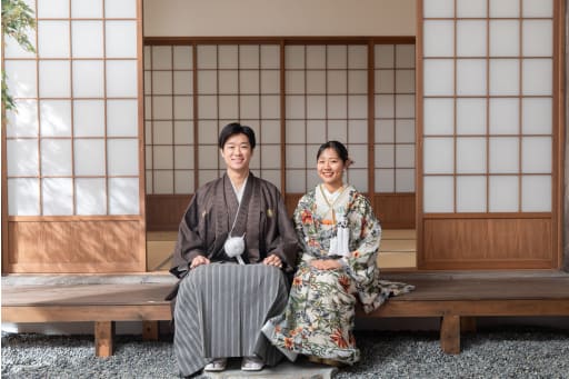 まずは縁側から