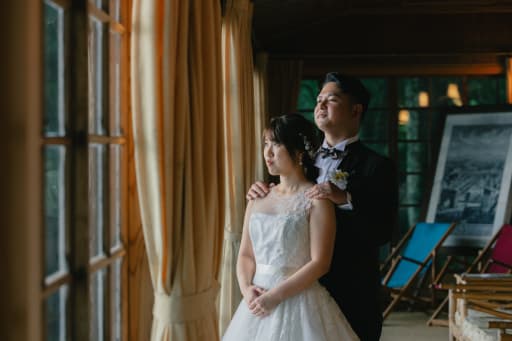 窓辺でほっと一息