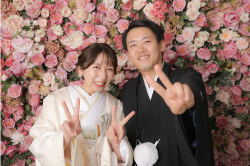 ラストはピースで！