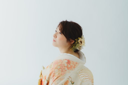 ご新婦様ソロカット。