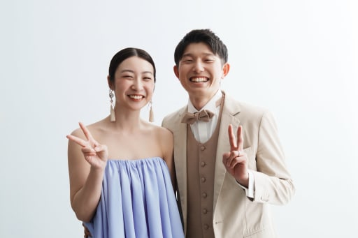 ニコニコ笑顔でピース！！