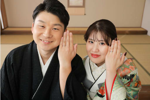 お二人で一緒に