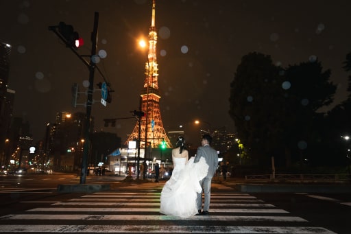 雨空にに輝く