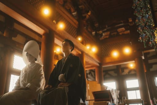 綿帽子スタイルで雰囲気アップ