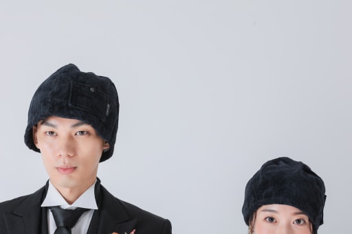 あたまだけひょっこり