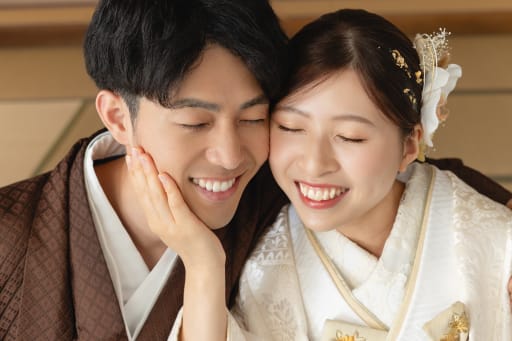 ぎゅっとくっついて