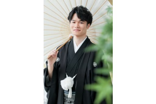 新郎さんソロカット 