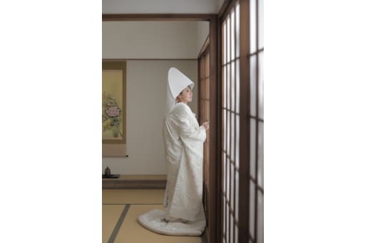 ご新婦様のソロカット。