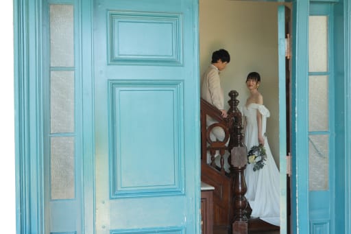 ドアが可愛い♩