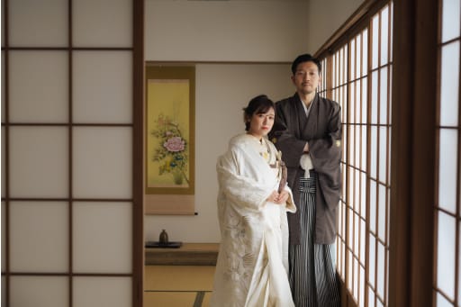 屋内庭園スタジオに移動して