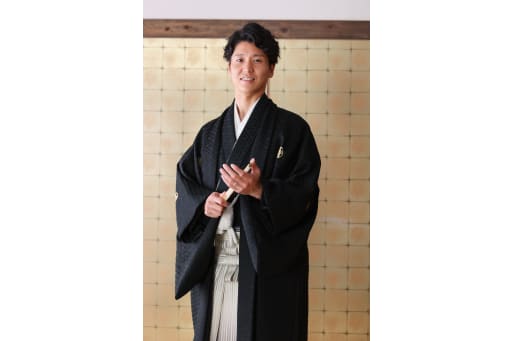 ご新郎様ソロショット