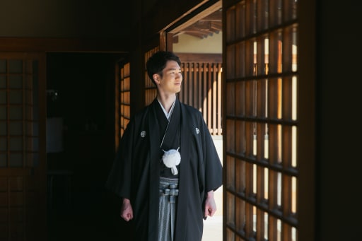 新郎様ソロショット