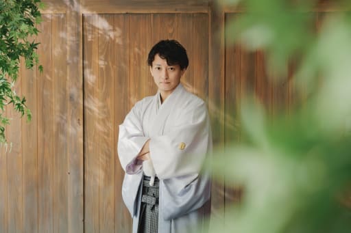 ご新郎様のソロカット