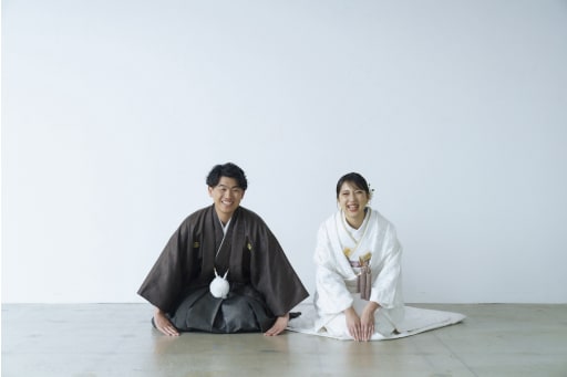 お辞儀のお写真