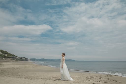 新婦ソロショット