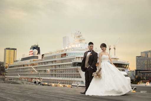 船とのお写真も