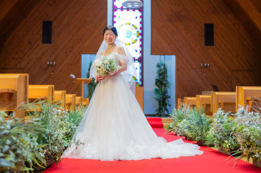 ご新婦様のソロカット