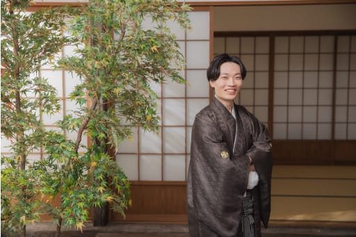 ご新郎様ソロショット