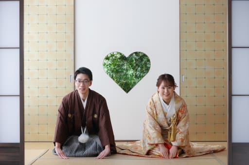 おじぎのポーズ