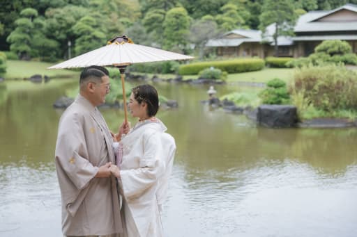 雨が降ってきました