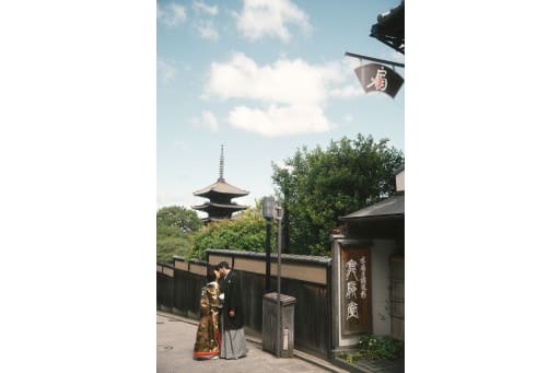 八坂エリアはどこを歩いていても京都らしいロケーションと出会えます