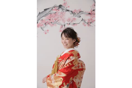 新婦様ソロの笑顔！！！