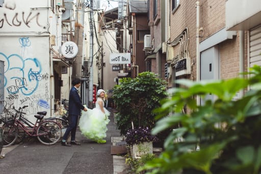お洒落なお二人でした。