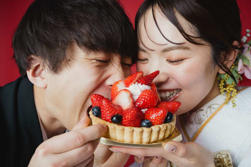 ふたりでガブっと！