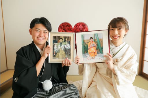 小さい頃の写真も