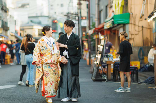 街の明かりと