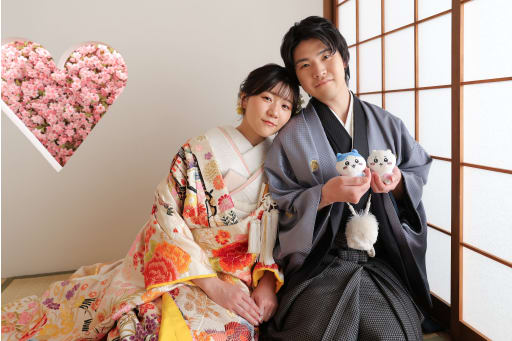 最後は寄り添って