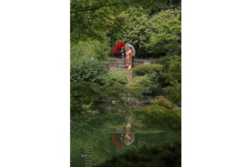 落ち着いた雰囲気の中で