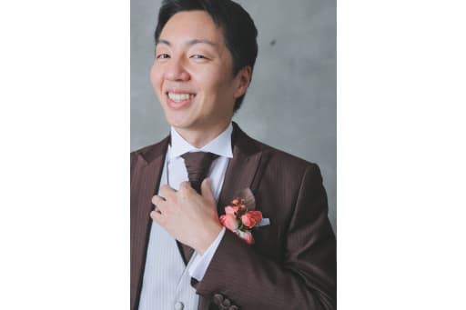 グレー × ご新郎様ソロ