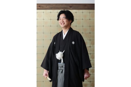 新郎様ソロショット 