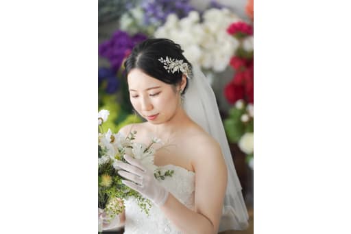 新婦様のソロカット