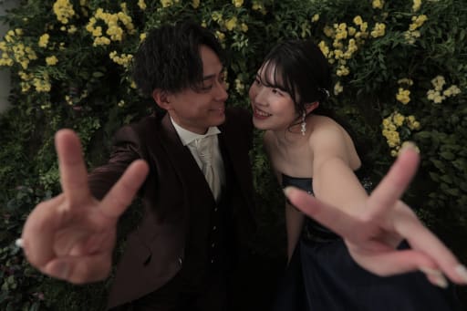 ピースで可愛く！！