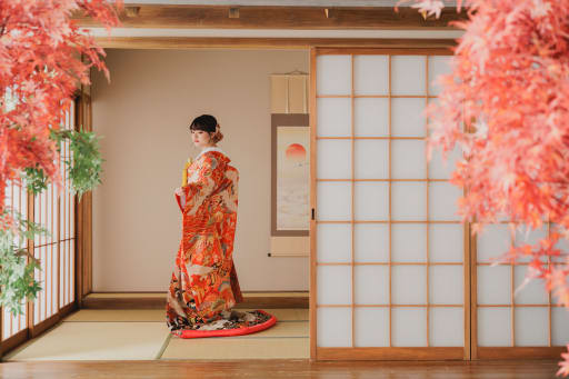 ご新婦様のソロカット！